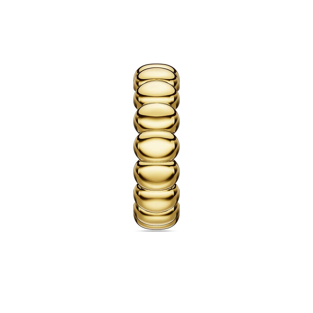 Basics Duino Ring in 18kt gold vermeil over 925 sterling silver, side view