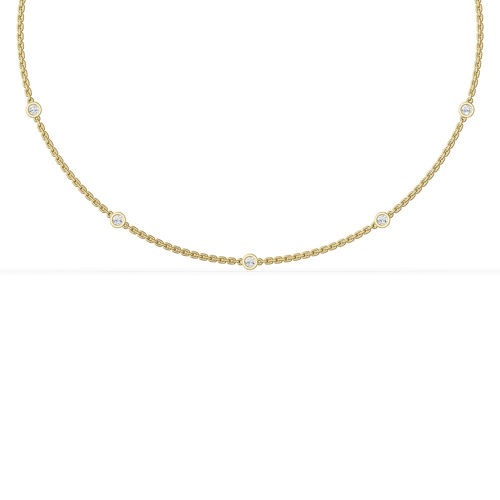 Basics Murano Chain in 18kt gold vermeil over 925 sterling silver, close-up 2
