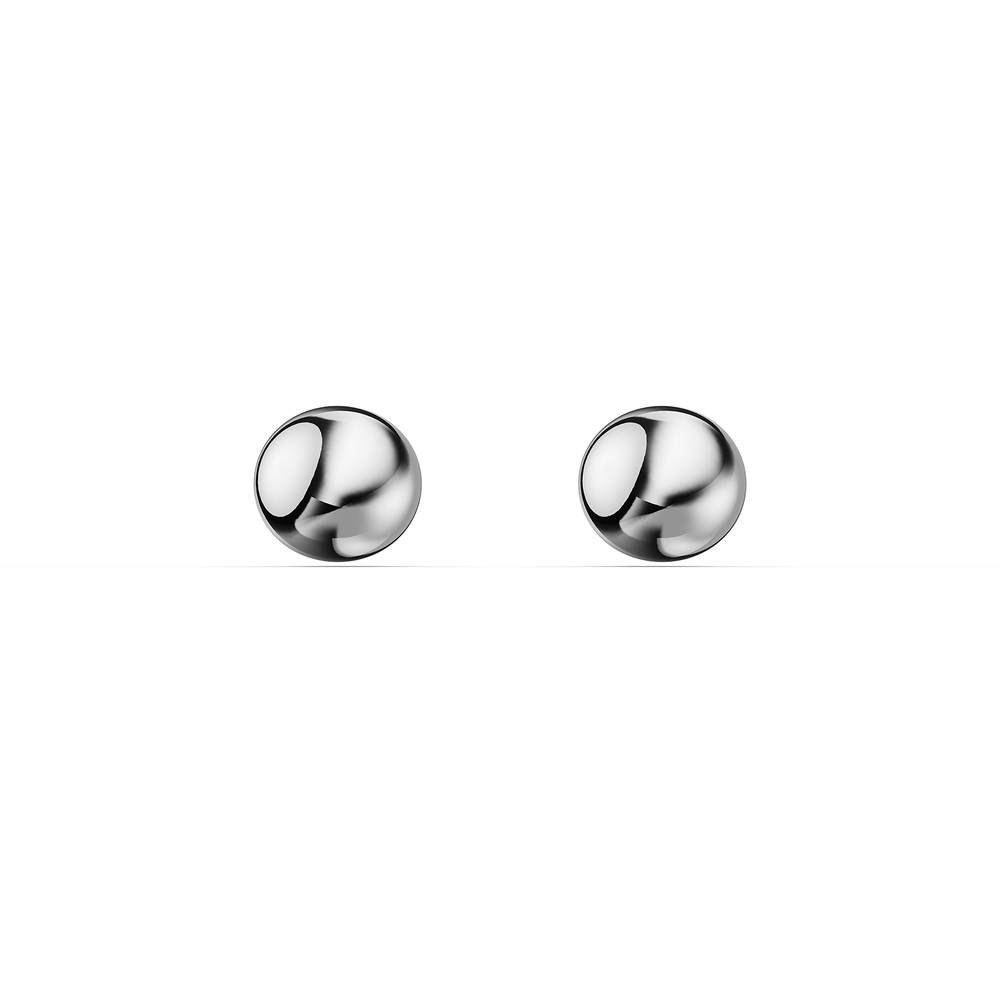 Basics Gardone Earrings in 925 sterling silver, front view