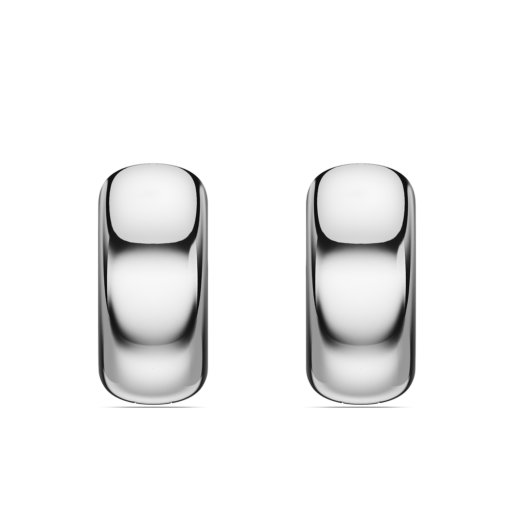 Basics Cervo Earrings in 925 sterling silver, front view