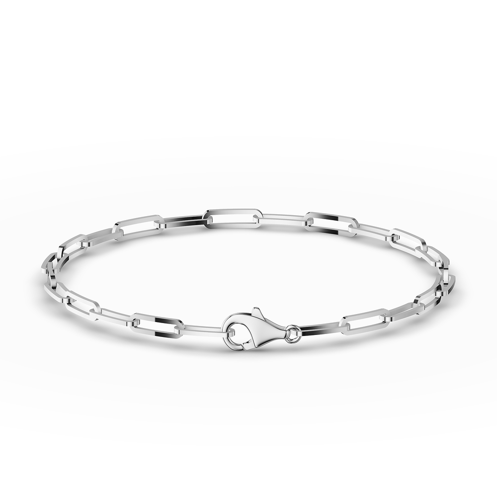 Basics Scala Bracelet in 925 sterling silver, top view