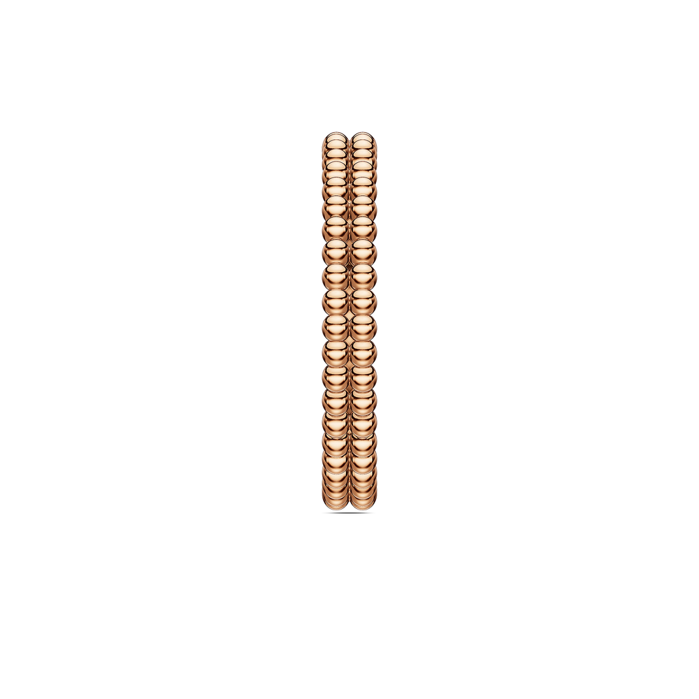 Basics Marmi Ring in 18kt rose gold vermeil over 925 sterling silver, side view