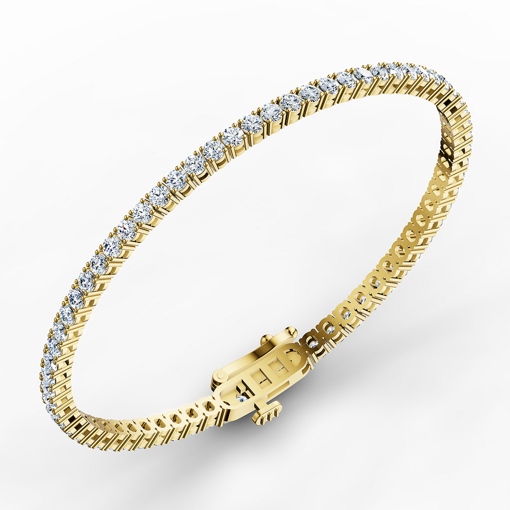 Tennis Lumina Bracelet in 18kt gold vermeil over 925 sterling silver