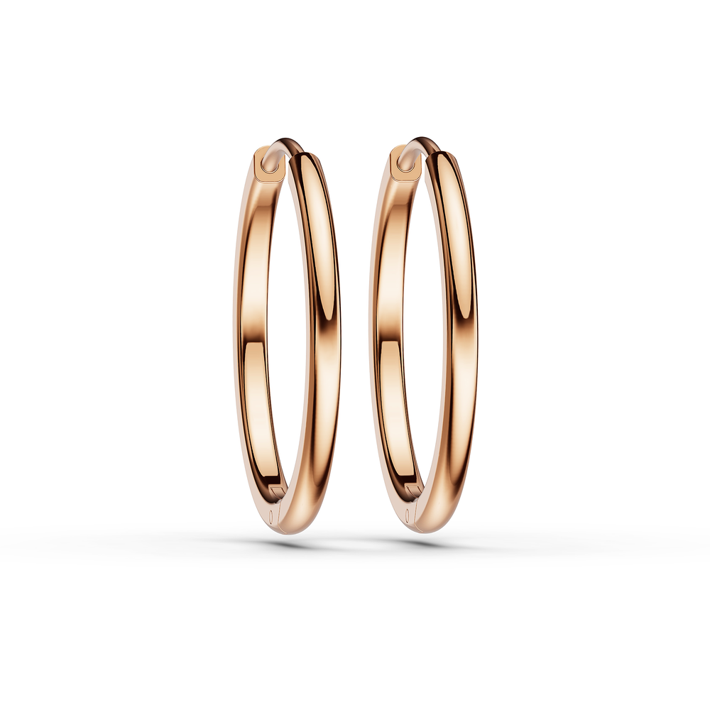 Basics Vico Earrings in 18kt rose gold vermeil over 925 sterling silver