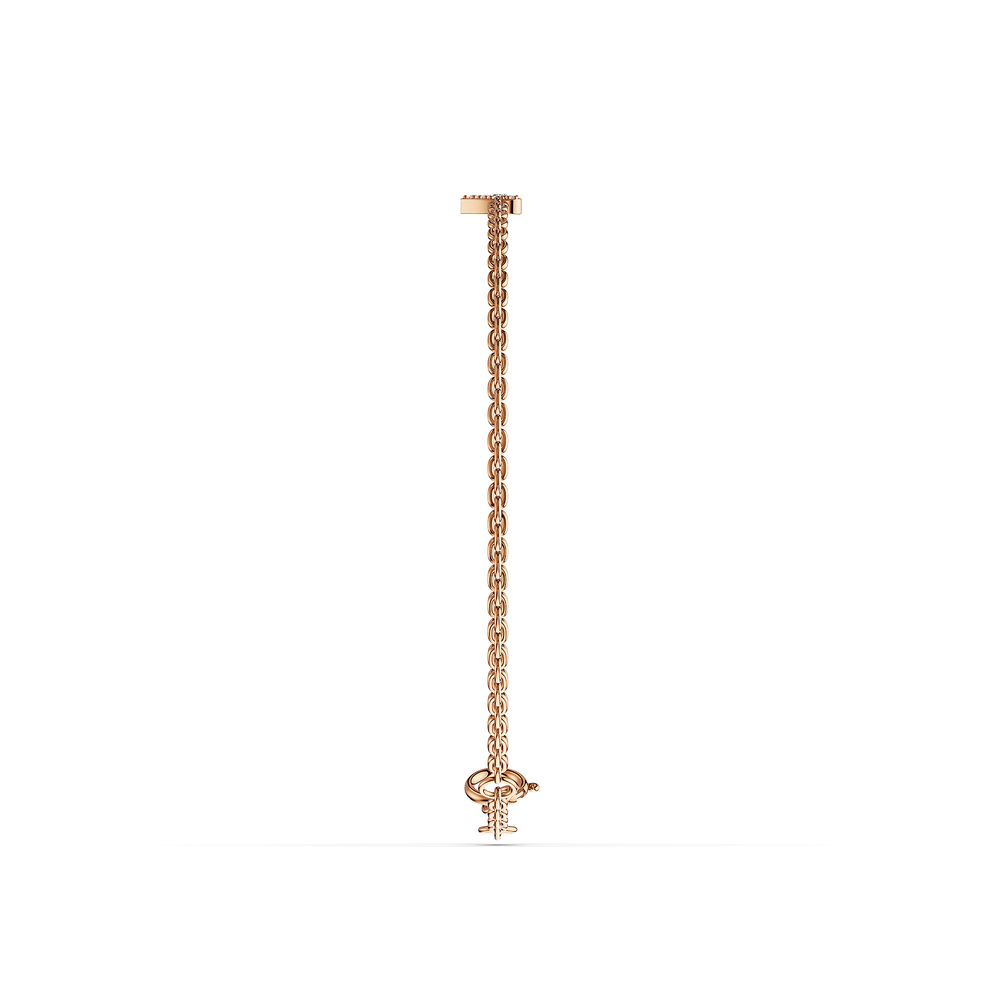 Basics Linosa Bracelet in 18kt rose gold vermeil over 925 sterling silver, side view