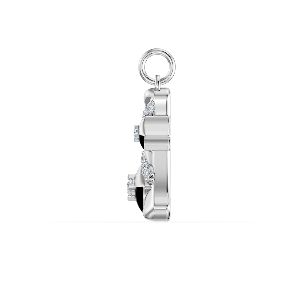 Orion Talitha Charm in 925 sterling silver, side view