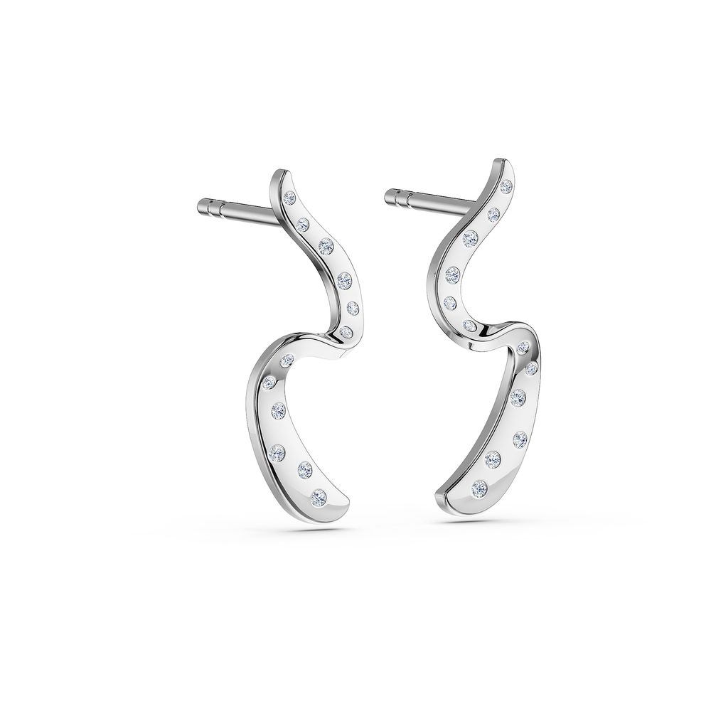 Helix Girandola Earrings in 925 sterling silver