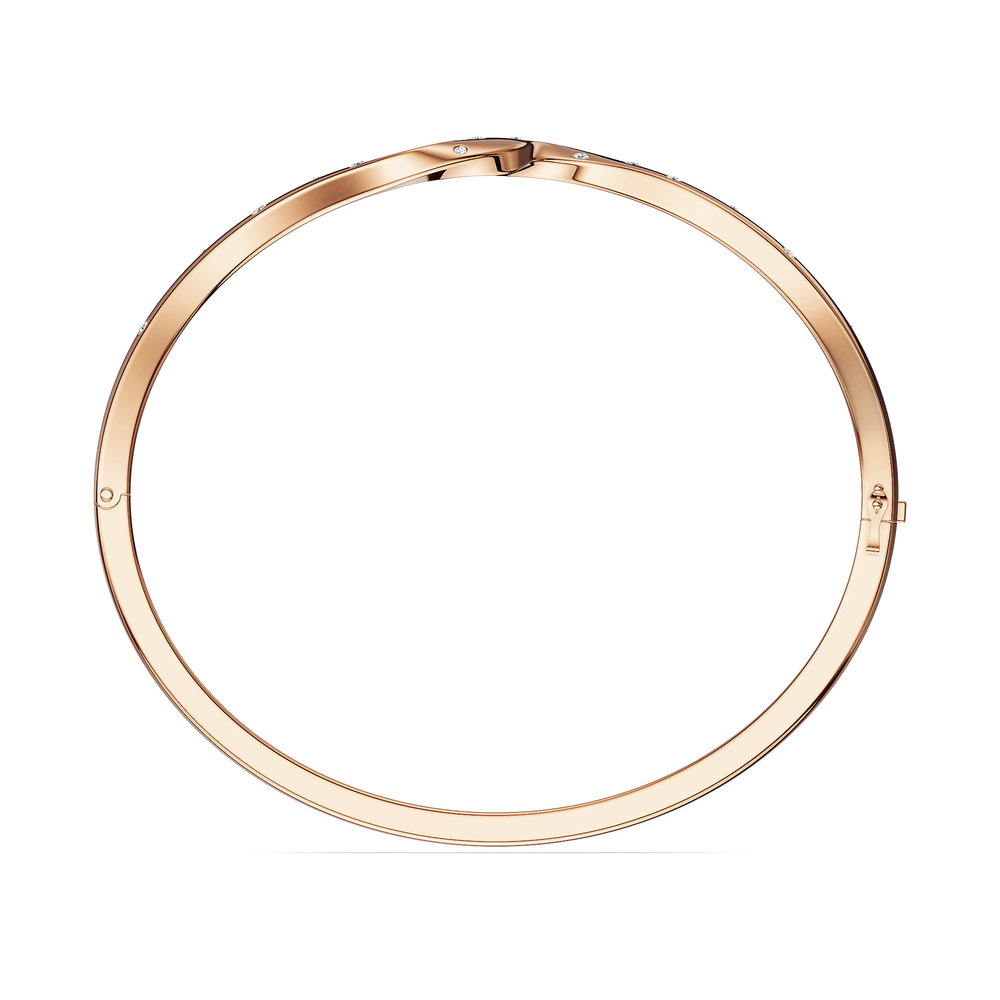 Helix Voluta Bracelet in 18kt rose gold vermeil over 925 sterling silver, front view