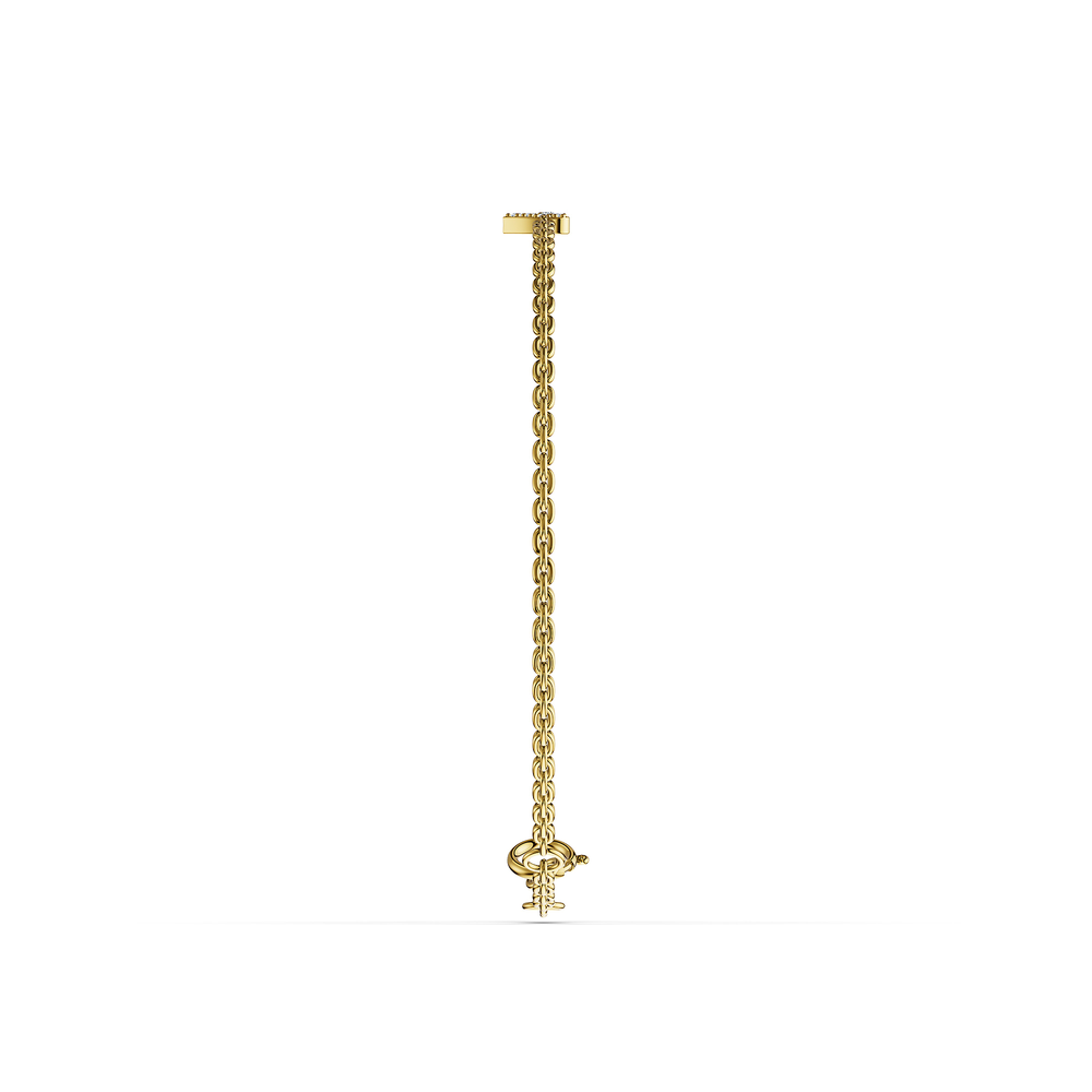 Basics Linosa Bracelet in 18kt gold vermeil over 925 sterling silver, side view