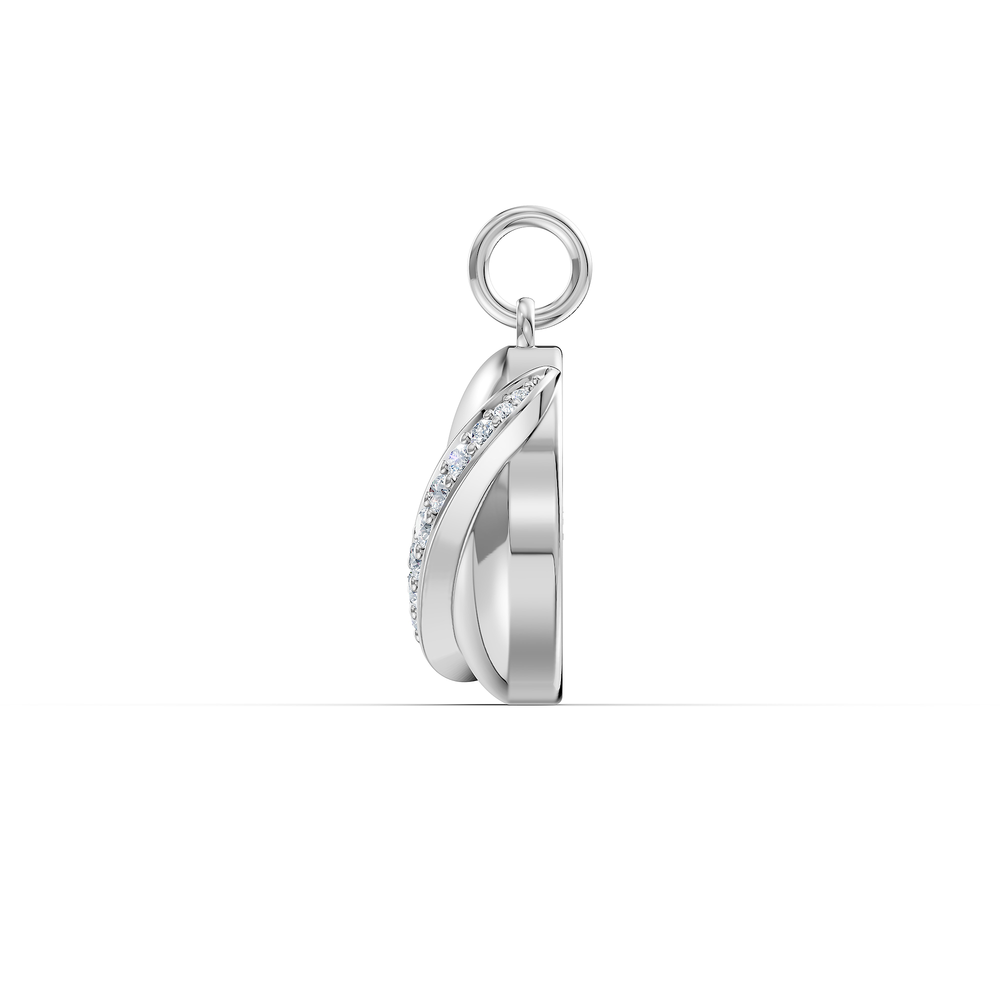Orion Electra Charm in 925 sterling silver, side view