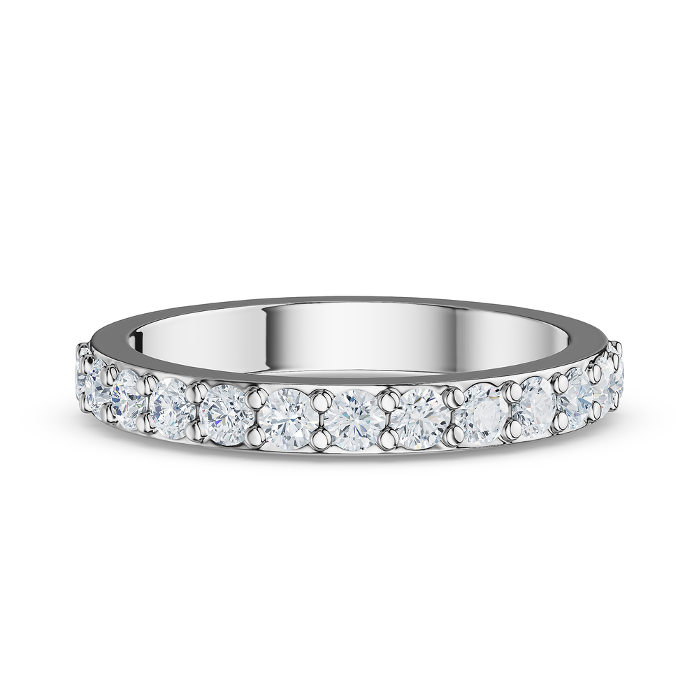 Tennis Baleno Ring in 925 sterling silver, top view