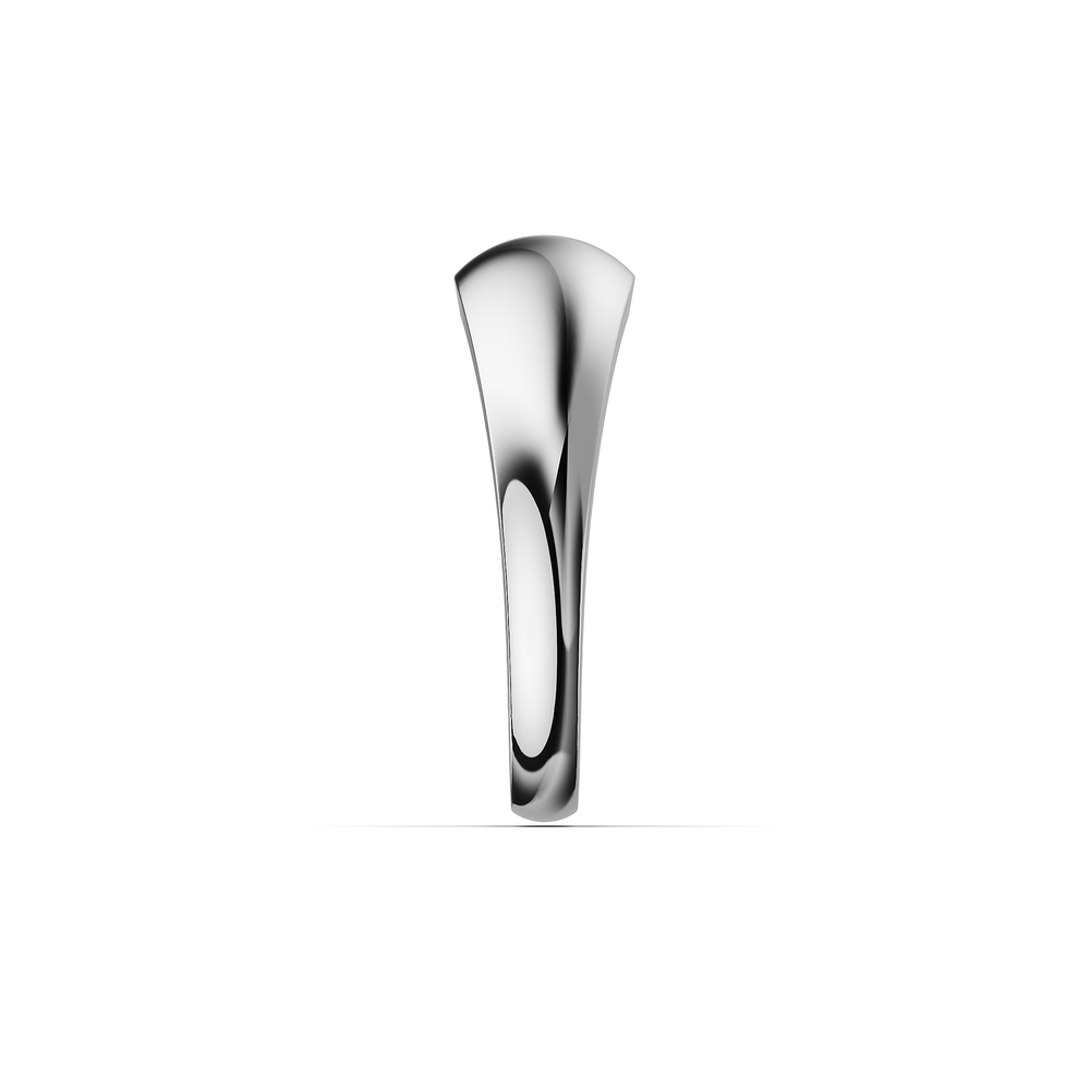 Basics Iseo Ring in 925 sterling silver, side view