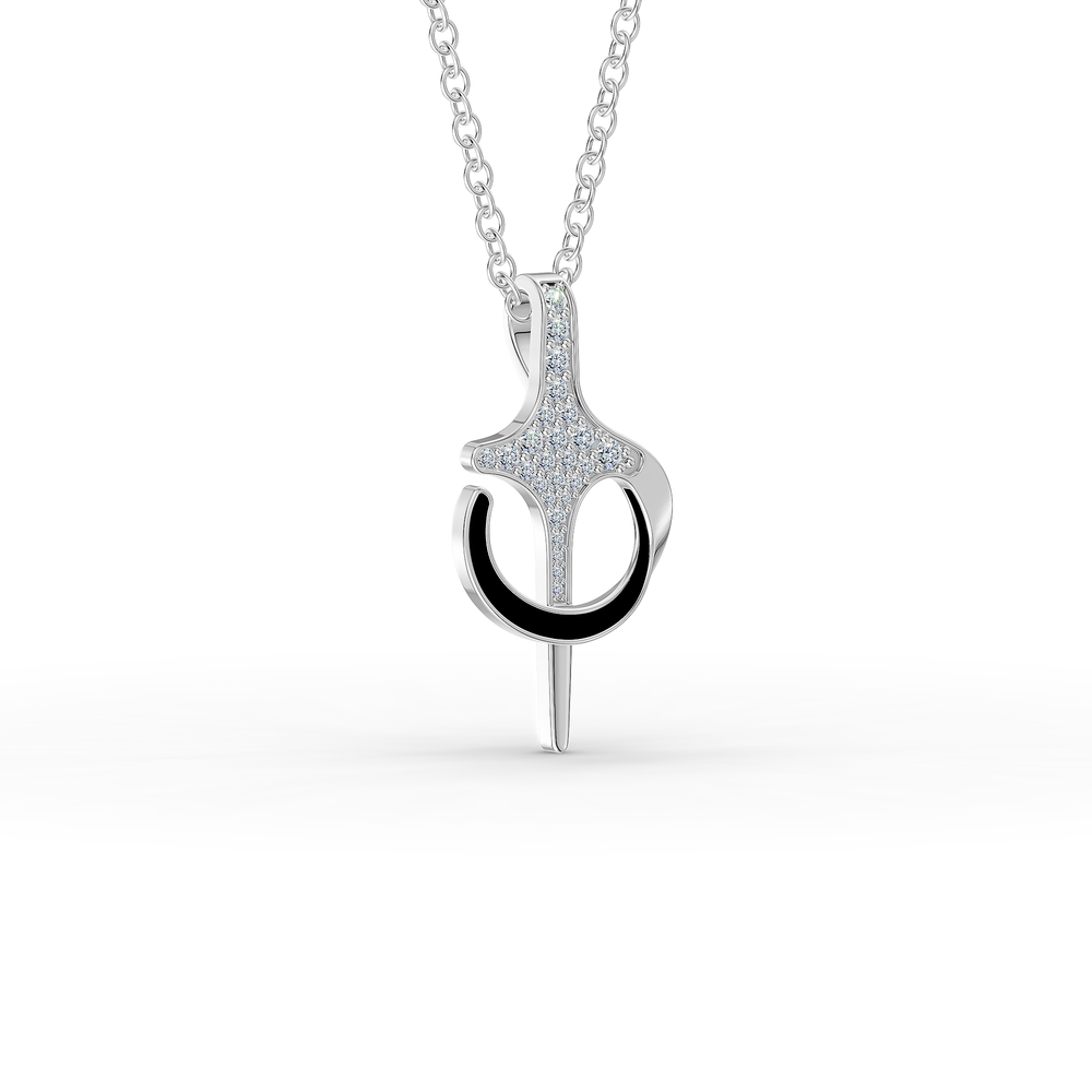 Orion Vega Pendant in 925 sterling silver