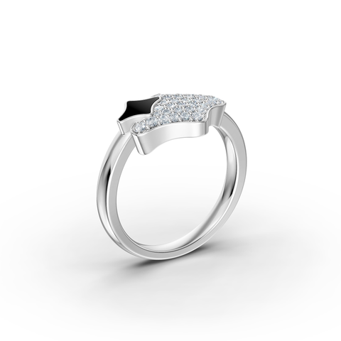 Orion Rigel Ring in 925 sterling silver