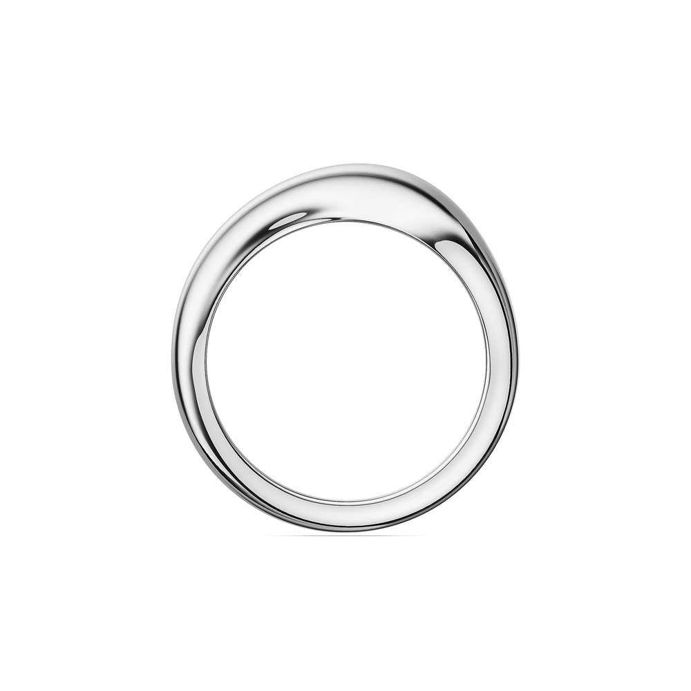 Basics Sestri Ring in 925 sterling silver, front view
