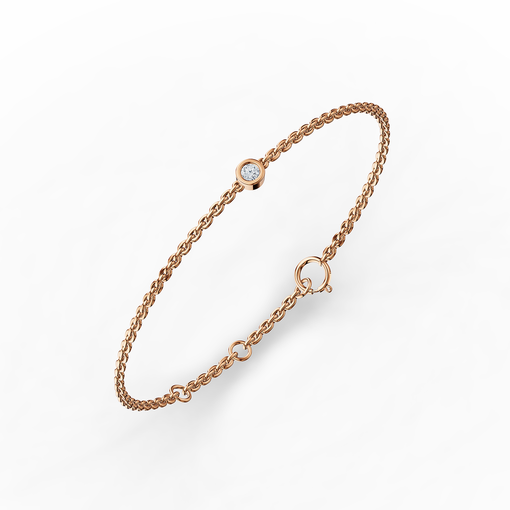 Basics Sorrento Bracelet in 18kt rose gold vermeil over 925 sterling silver