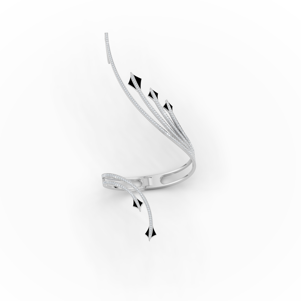 Orion Bellatrix Cuff in 925 sterling silver