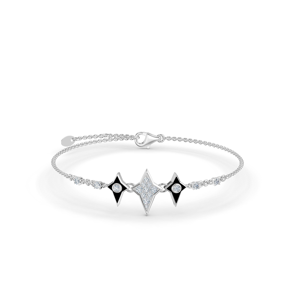 Orion Meissa Bracelet in 925 sterling silver, top view