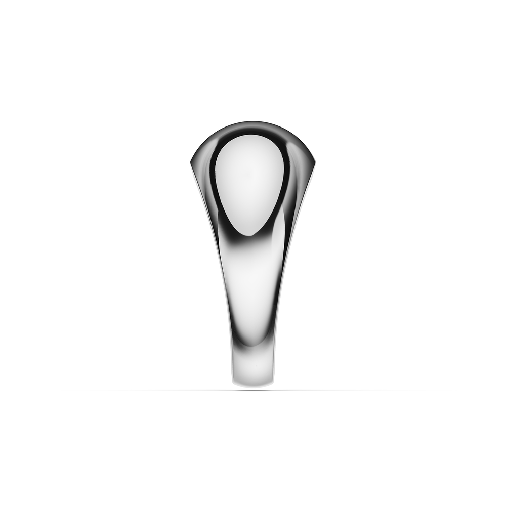 Basics Gaeta Ring in 925 sterling silver, side view