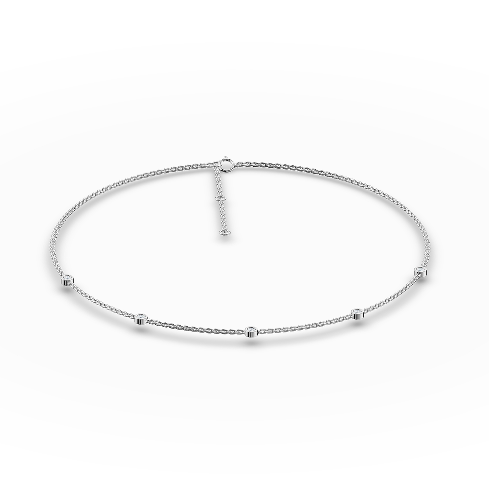 Basics Murano Chain in 925 sterling silver, top view