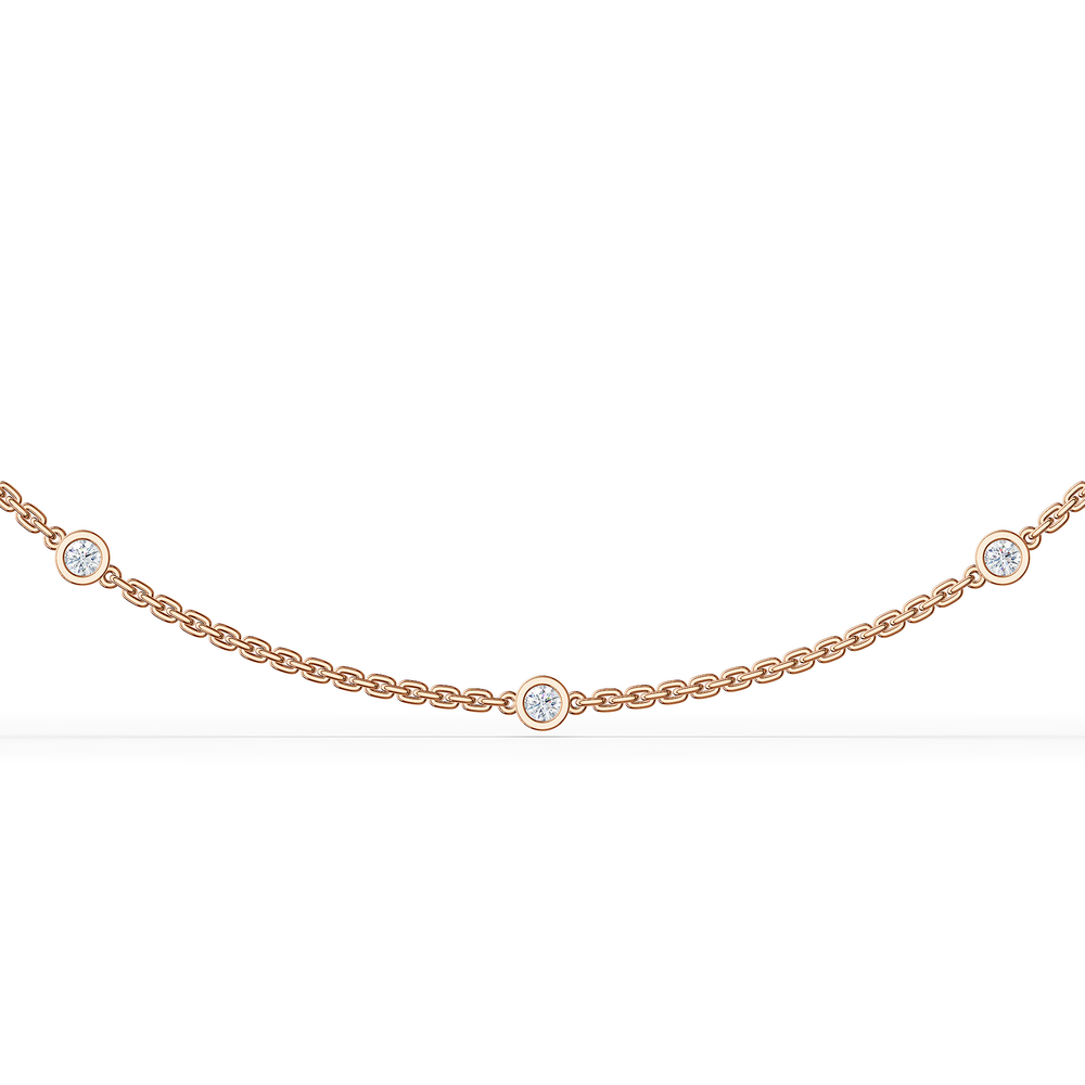 Basics Otranto Chain in 18kt rose gold vermeil over 925 sterling silver, close-up
