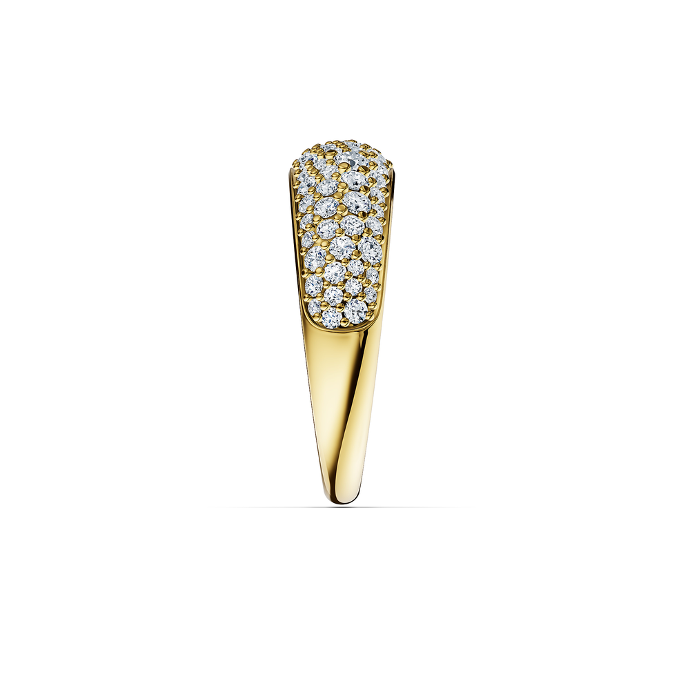 Basics Capri Ring in 18kt gold vermeil over 925 sterling silver, side view