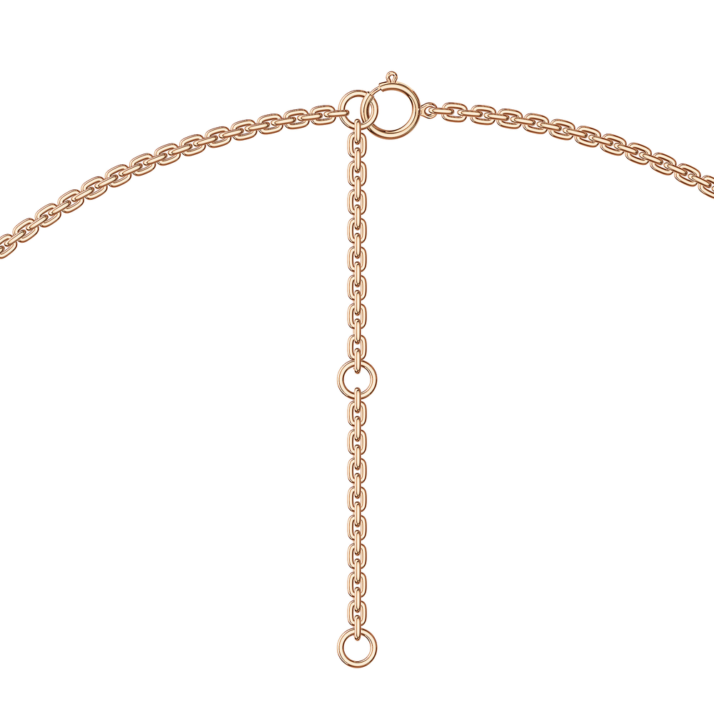 Basics Tellaro Chain in 18kt rose gold vermeil over 925 sterling silver, close-up