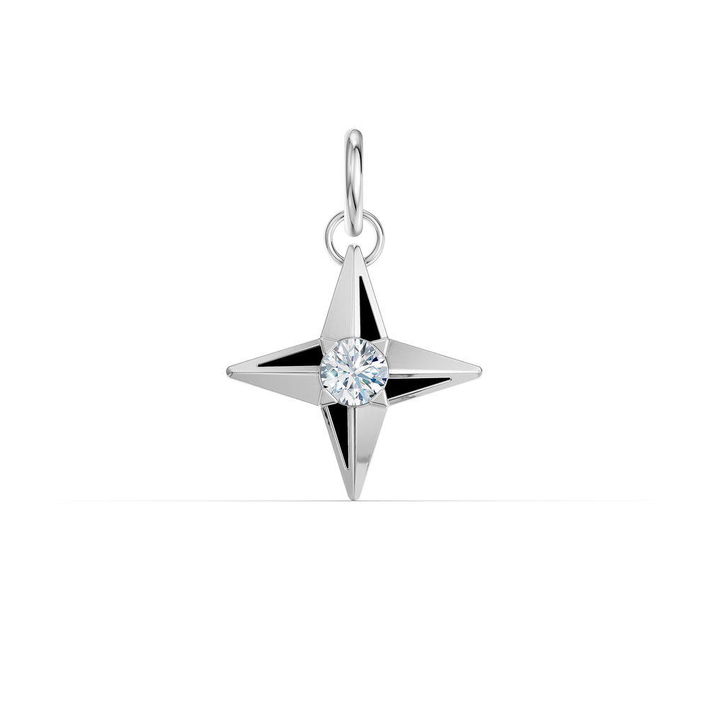 Orion Zosma Charm in 925 sterling silver, front view