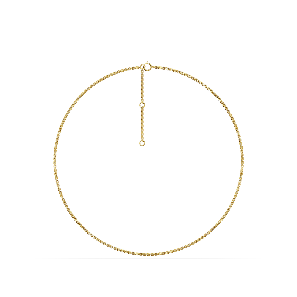 Basics Scopello Chain in 18kt gold vermeil over 925 sterling silver, front view