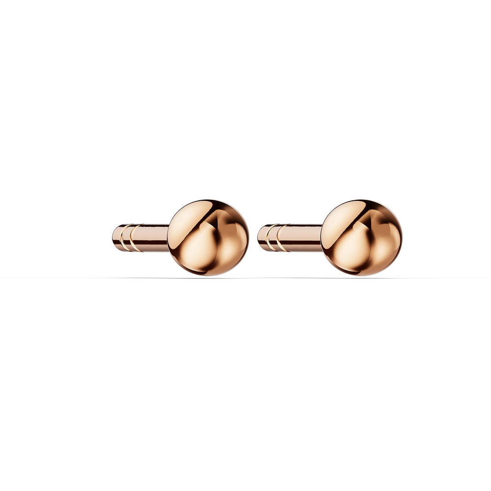 Basics Gardone Earrings in 18kt rose gold vermeil over 925 sterling silver