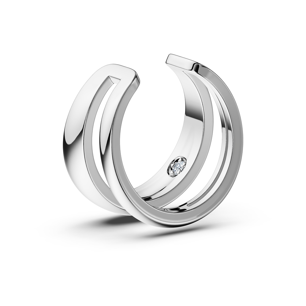 Basics Nemi Ear Cuff in 925 sterling silver