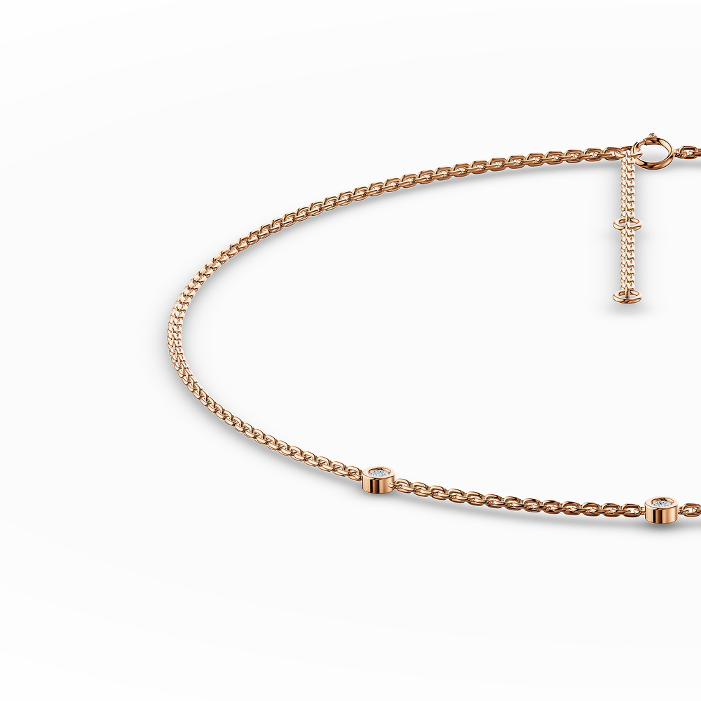Basics Otranto Chain in 18kt rose gold vermeil over 925 sterling silver, close-up 3