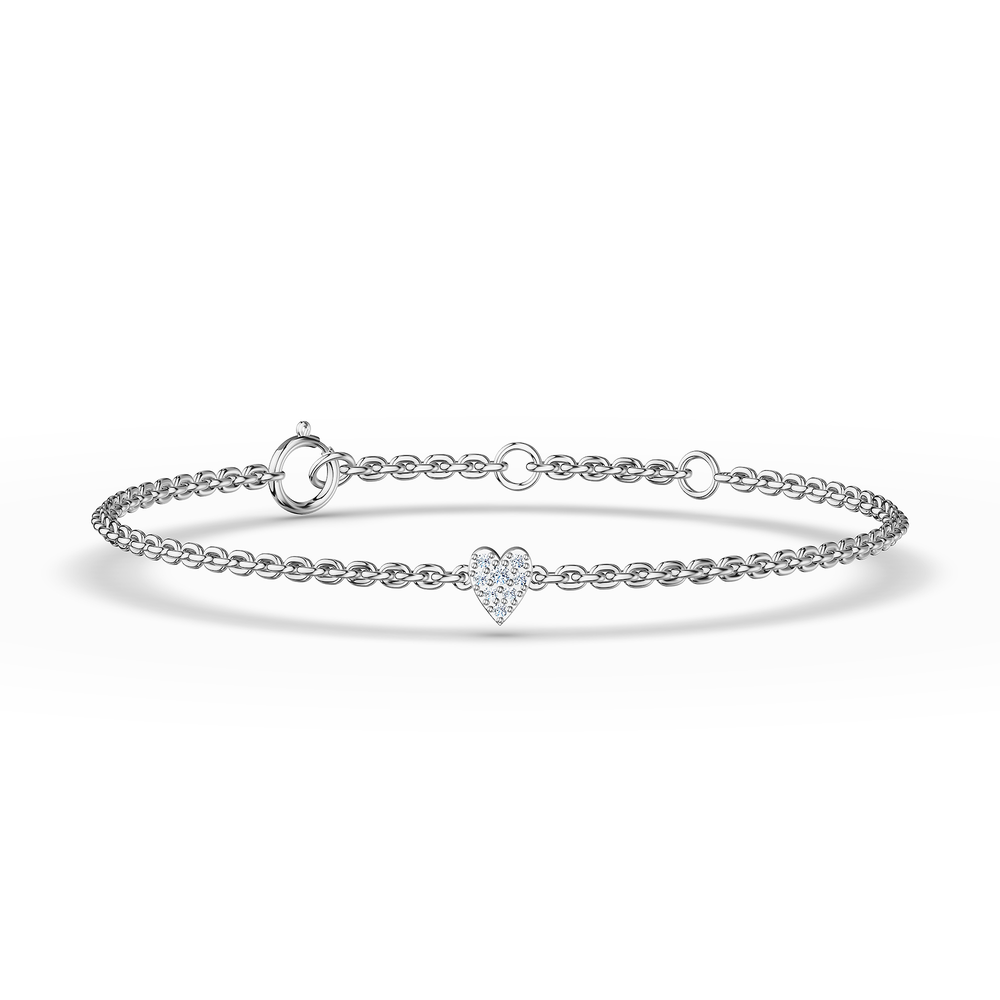 Basics Linosa Bracelet in 925 sterling silver, top view