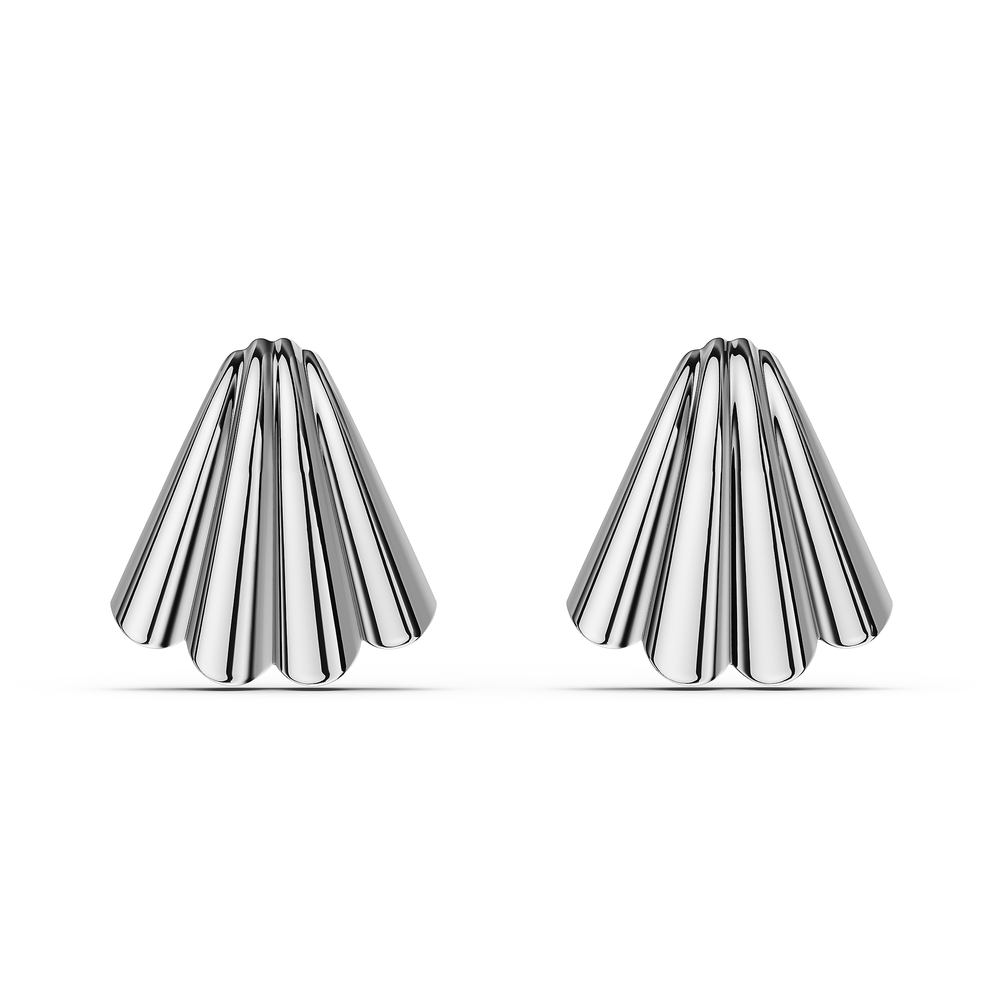 Basics Sori Earrings in 925 sterling silver, front view