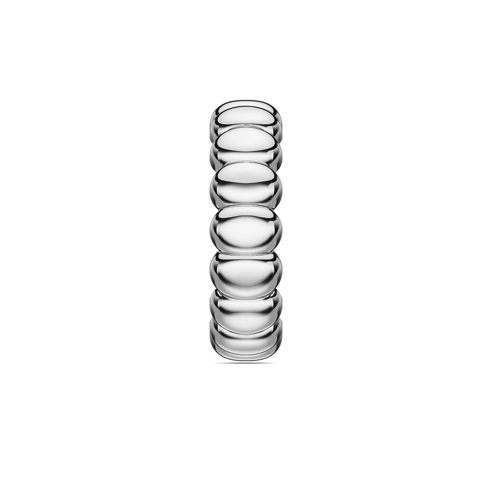 Basics Duino Ring in 925 sterling silver, side view