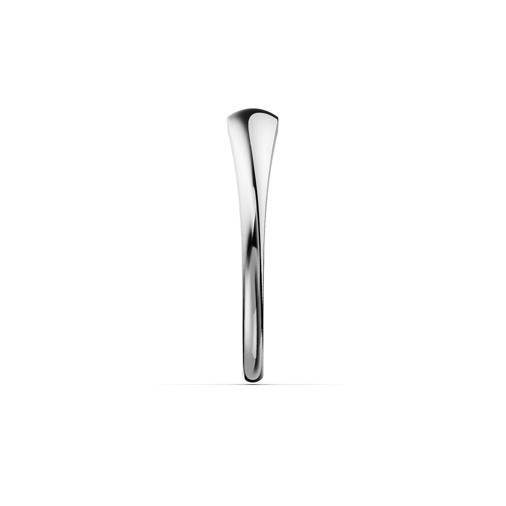 Basics Amalfi Ring in 925 sterling silver, side view