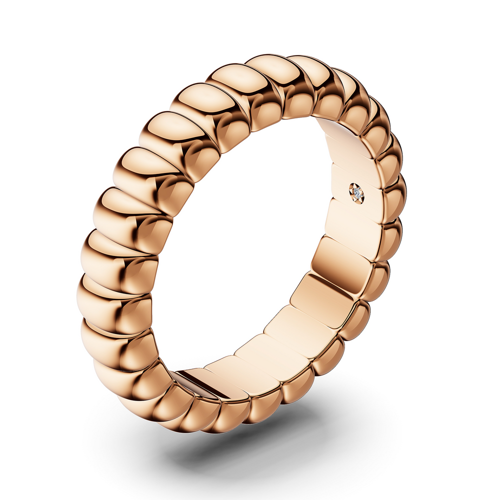 Basics Alghero Ring in 18kt rose gold vermeil over 925 sterling silver