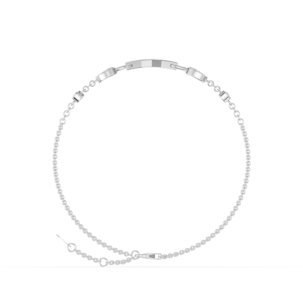 Orion Mintaka Bracelet in 925 sterling silver, front view