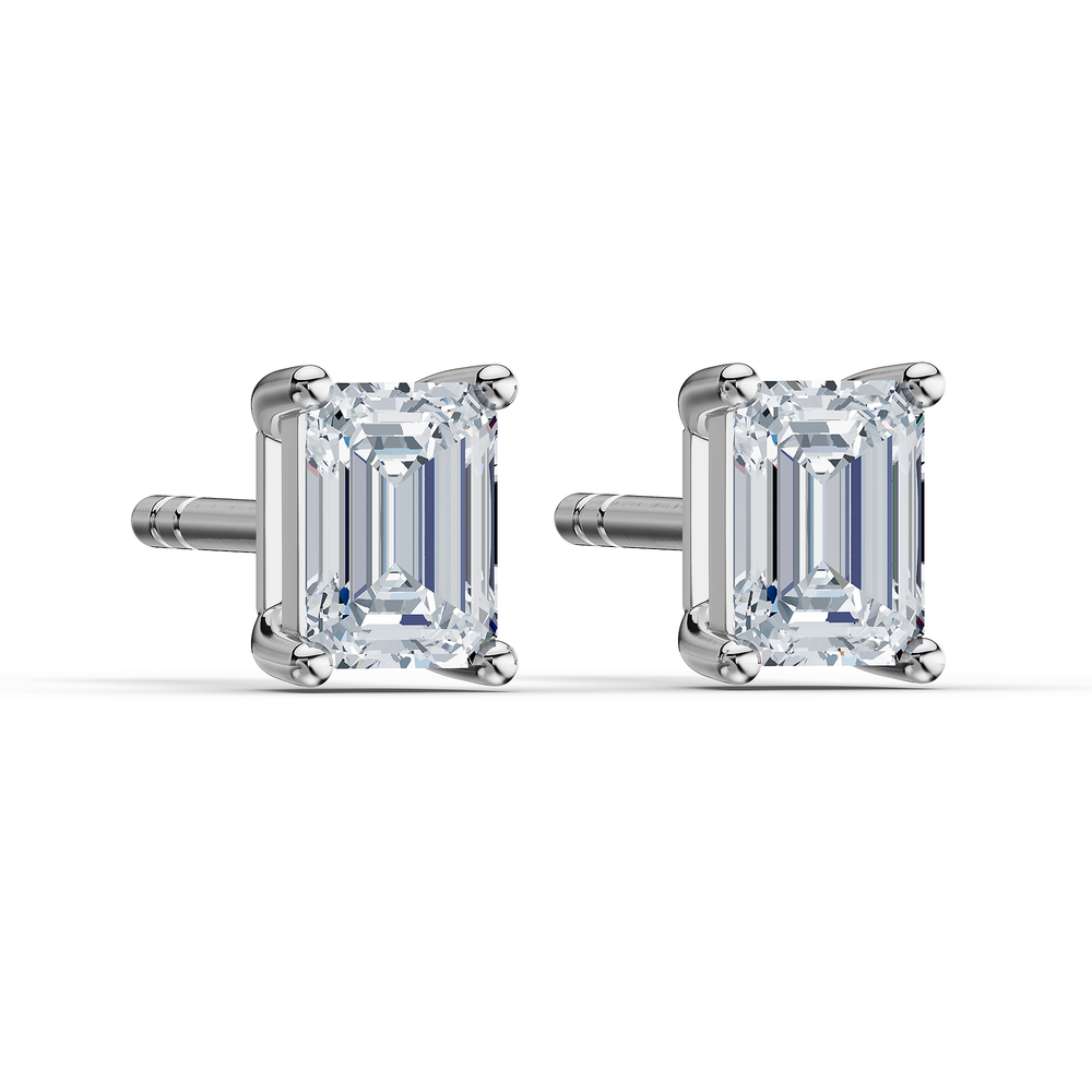 Emerald / Sterling Silver / 3D