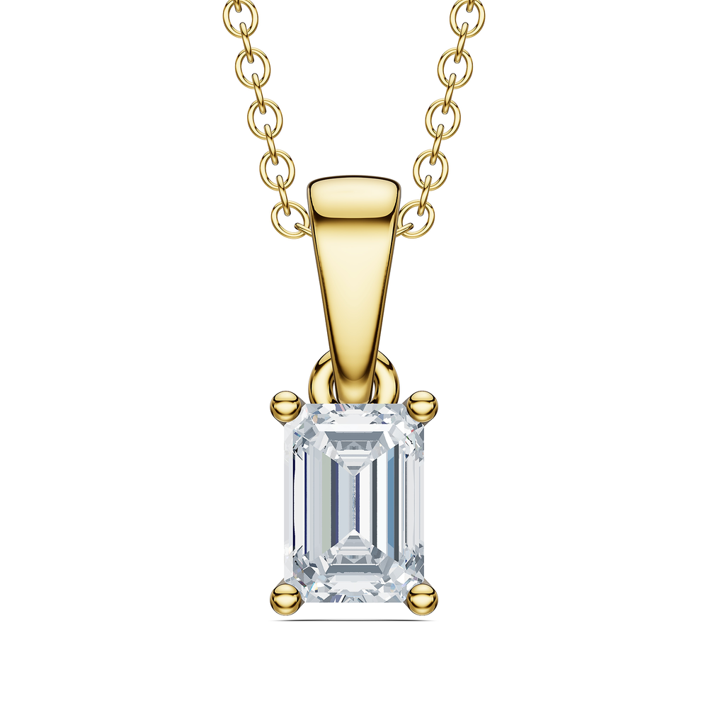Emerald / 18KT Gold Vermeil / Front