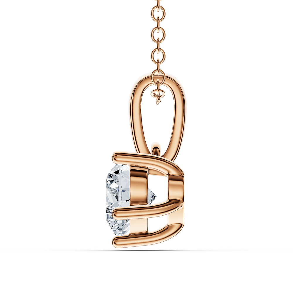 Heart / 18KT Rose Gold Vermeil / Rear
