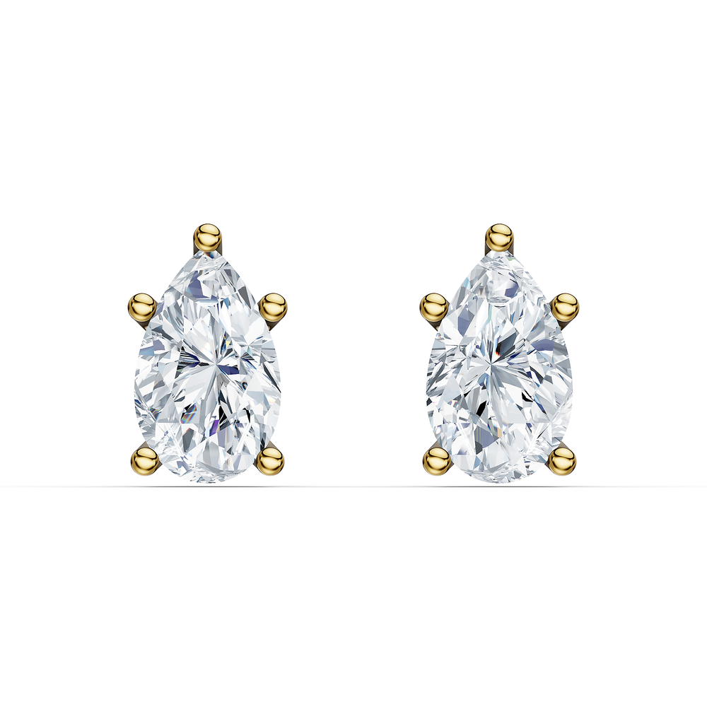 Pear / 18KT Gold Vermeil / Front
