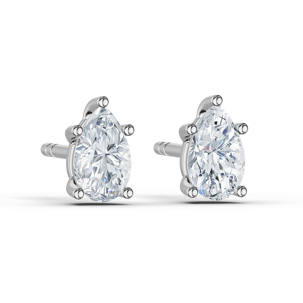 Pear / Sterling Silver / 3D