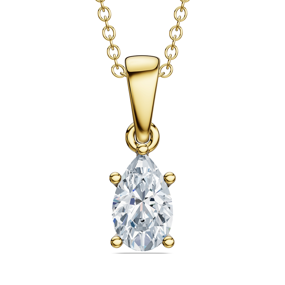 Pear / 18KT Gold Vermeil / Front