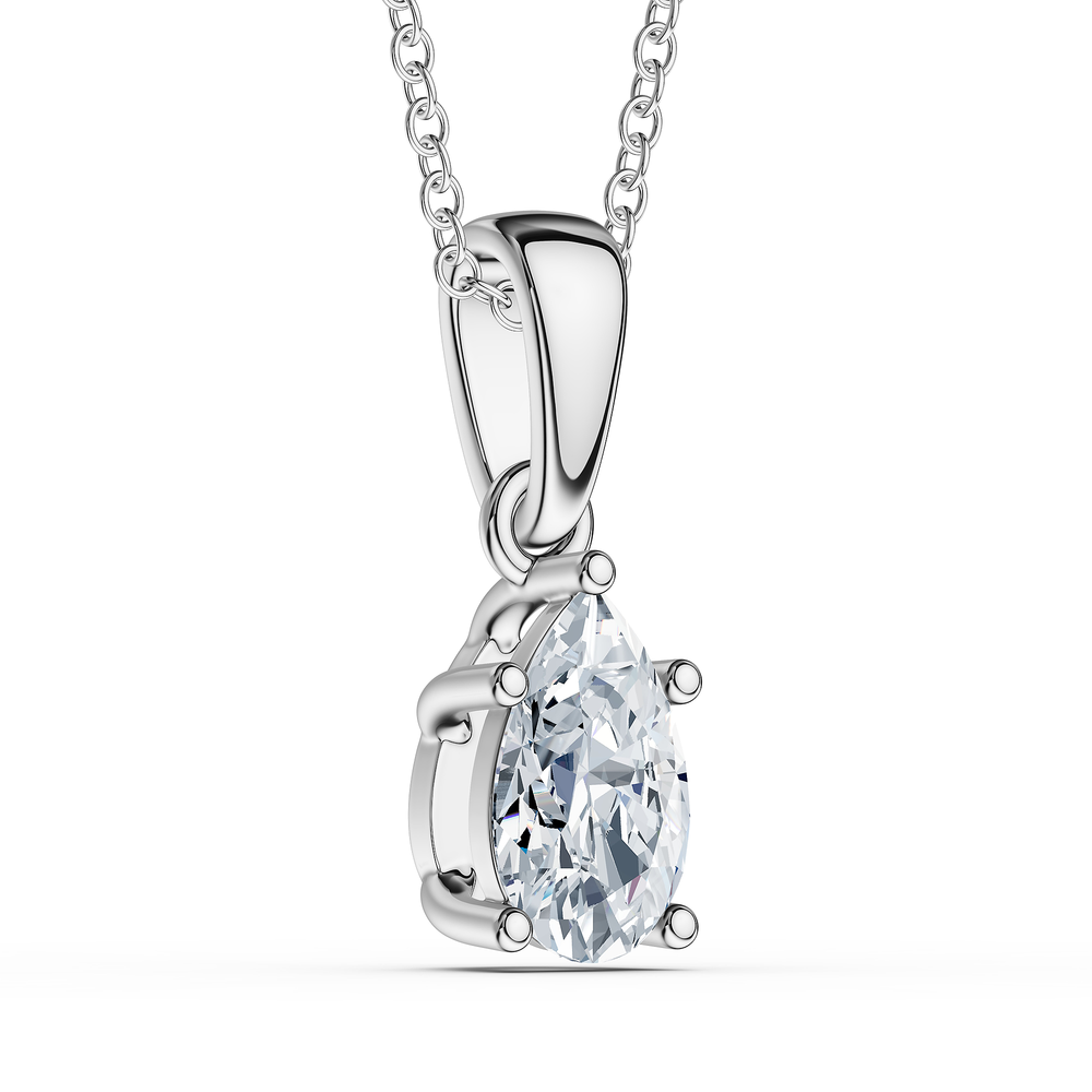 Pear / Sterling Silver / 3D